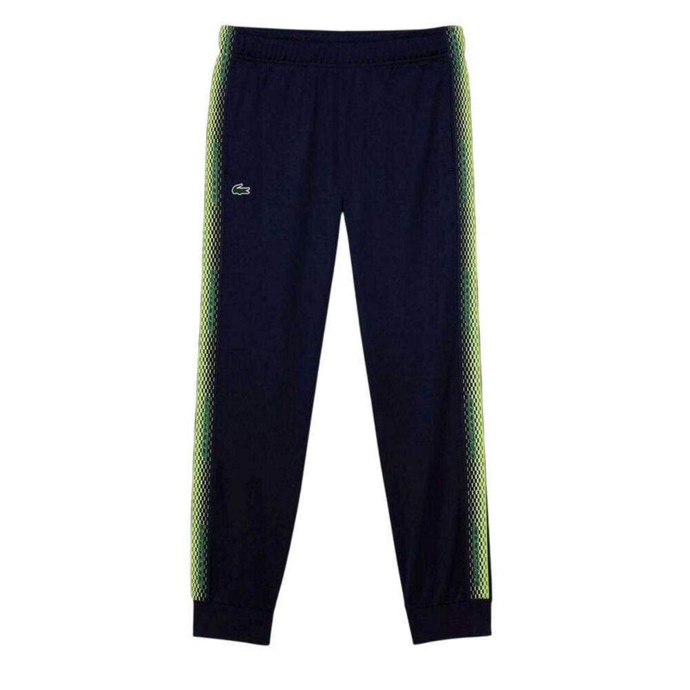 Lacoste Mens Logo Tapered Tennis Tracksuit Bottoms / Navy Blue